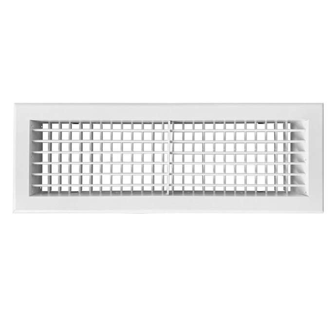 Baillindustrie - Grille soufflage double deflexion - Dimensions grilles DD500X150